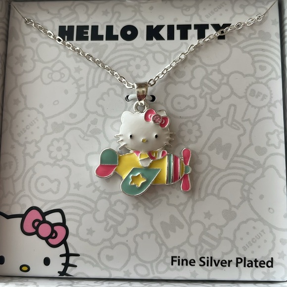 Hello Kitty Silver Plated Necklace - Picture 2 of 7